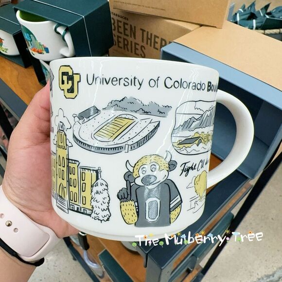 Starbucks Been There Series Campus Collection Mug University Of Colorado Boulder - Picture 7 of 8